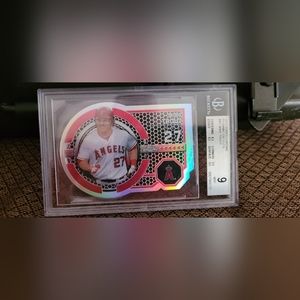 MIke Trout baseball card